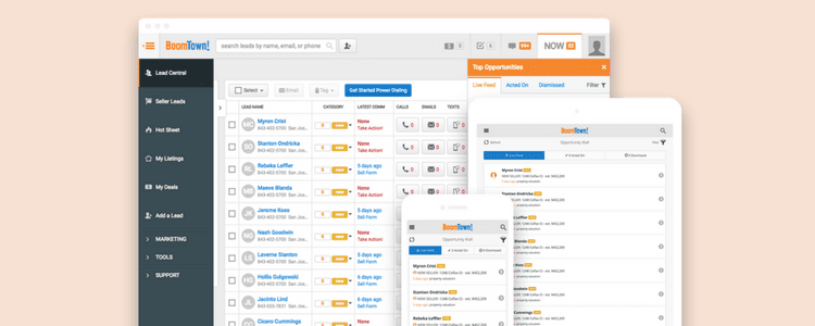 Best Real Estate CRM BoomTown